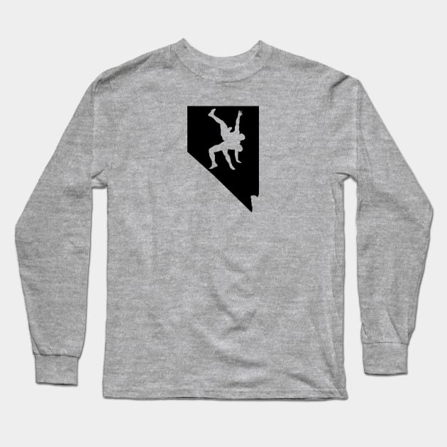 Nevada Wrestling Long Sleeve T-Shirt by Ruiz Combat Grappling